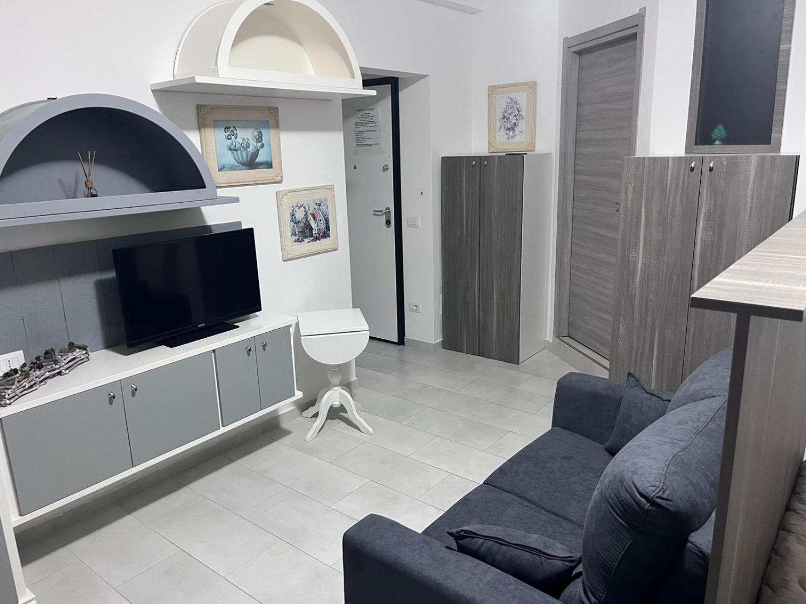 شقة Nina'S House 3 , A 300 Metri Dal Mare Santa Caterina Dello Ionio Marina المظهر الخارجي الصورة